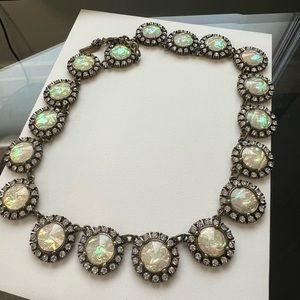 Baublebar Mother of Pearl / Opal & Crystal Necklace